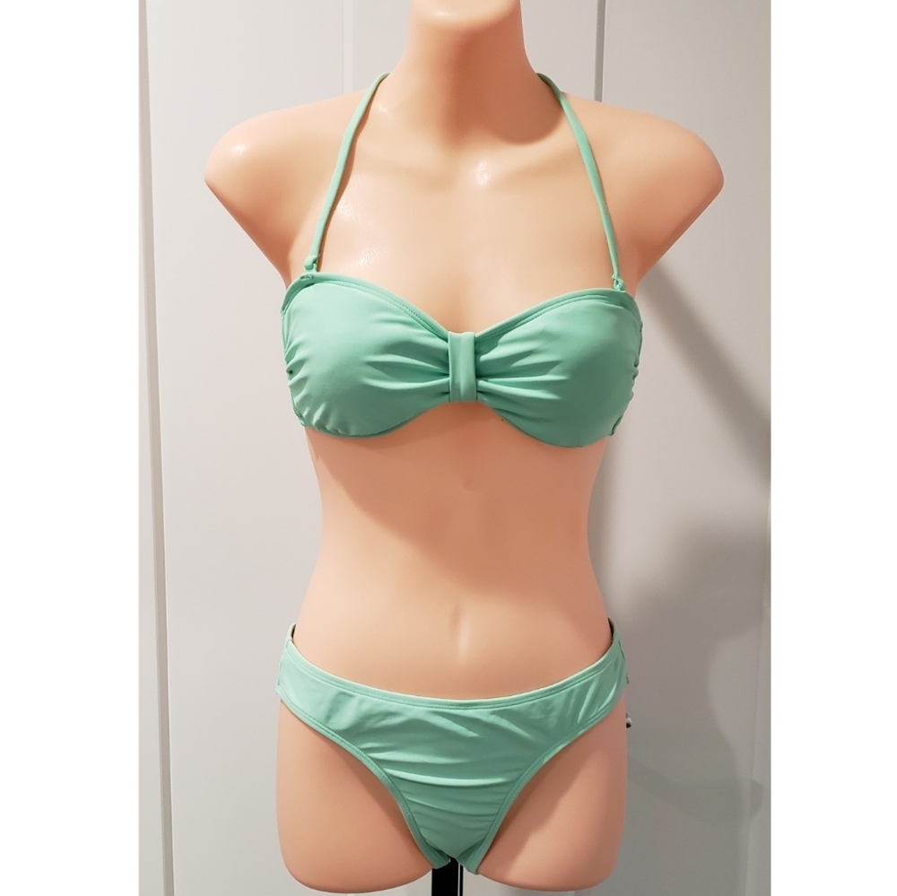 Forever 21 Mint Green Bikini Set